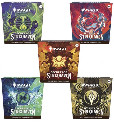 Magic the Gathering Secrets of Strixhaven Prerelease Pack Set of 5 Pre Order
