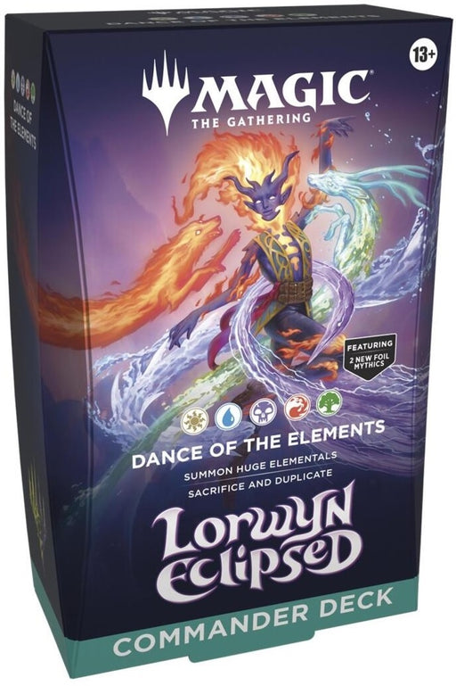 Magic the Gathering Lorwyn Eclipsed Commander Deck Dance of the Elements Pre Order