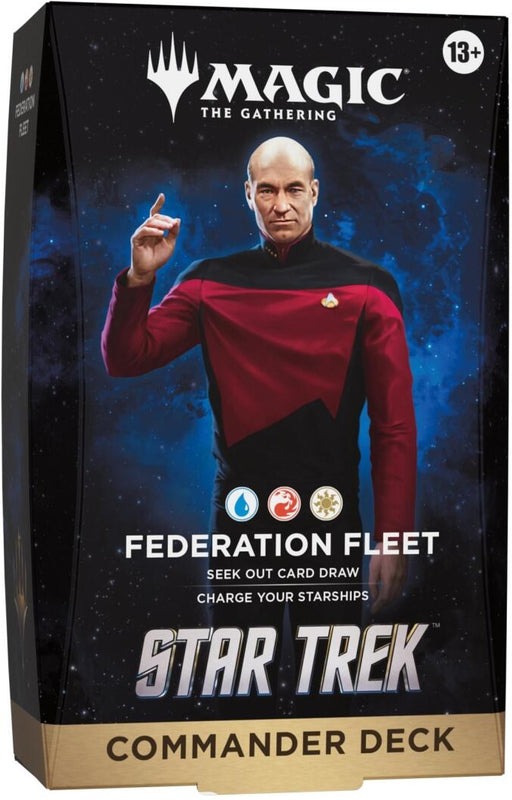 Magic The Gathering Star Trek Commander Deck Federation Fleet