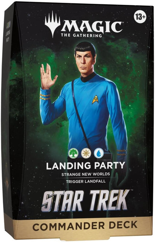 Magic The Gathering Star Trek Commander Deck Landing Party Pre Order
