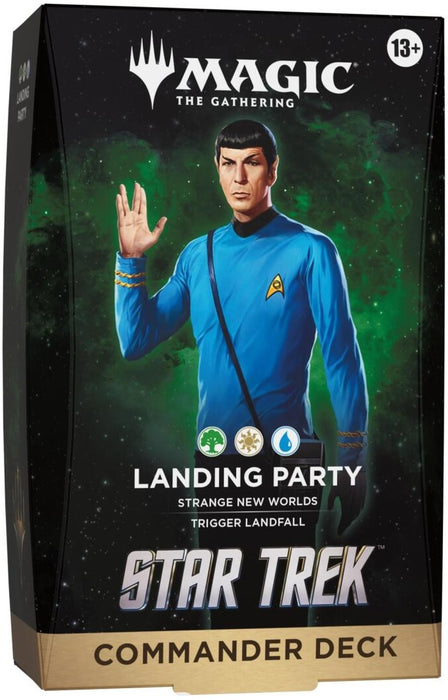 Magic The Gathering Star Trek Commander Deck Landing Party Pre Order