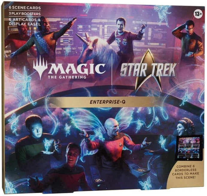 Magic the Gathering Star Trek Scene Box Enterprise-Q Pre Order