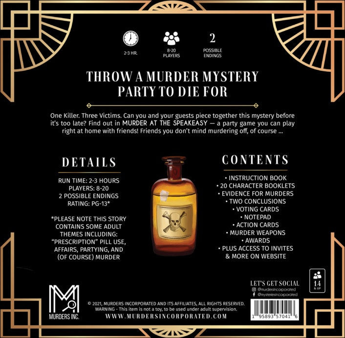 Murder at the Speakeasy