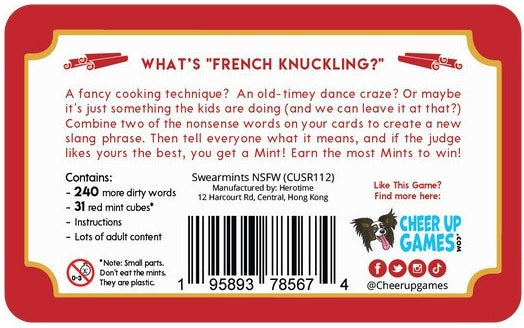 Swearmints Spicy NSFW Edition