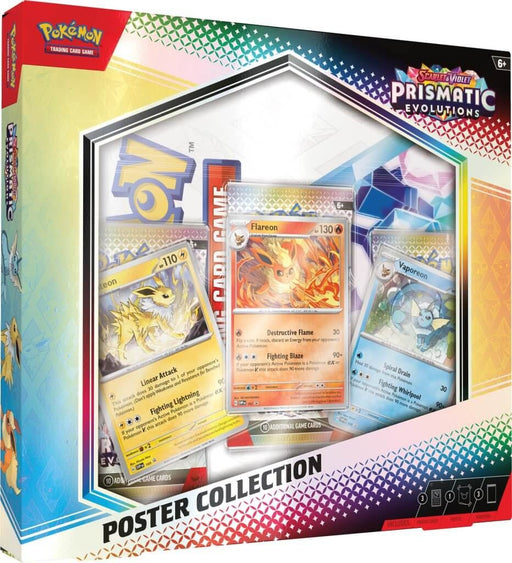 Pokémon TCG Scarlet & Violet 8.5 Prismatic Evolutions Poster Collection