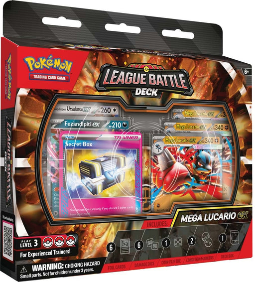 Pokemon TCG Mega Lucario ex League Battle Deck