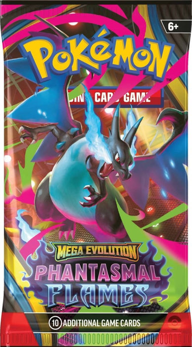 Pokemon TCG Mega Evolution Phantasmal Flames Booster