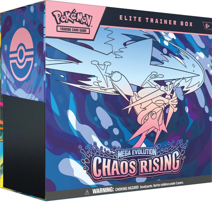 Pokémon TCG Mega Evolution Chaos Rising Elite Trainer Box