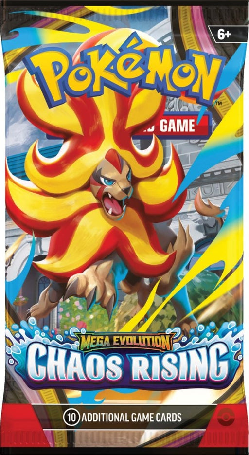 Pokémon TCG Mega Evolution Chaos Rising Booster