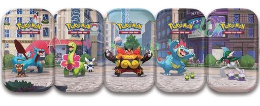 Pokemon TCG Lumiose City Mini Tin Set of 5