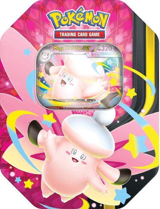 Pokemon TCG Mega Moonlight Tin - Mega Clefable