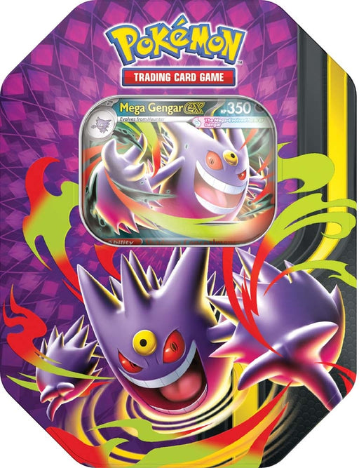 Pokemon TCG Mega Moonlight Tin - Mega Gengar