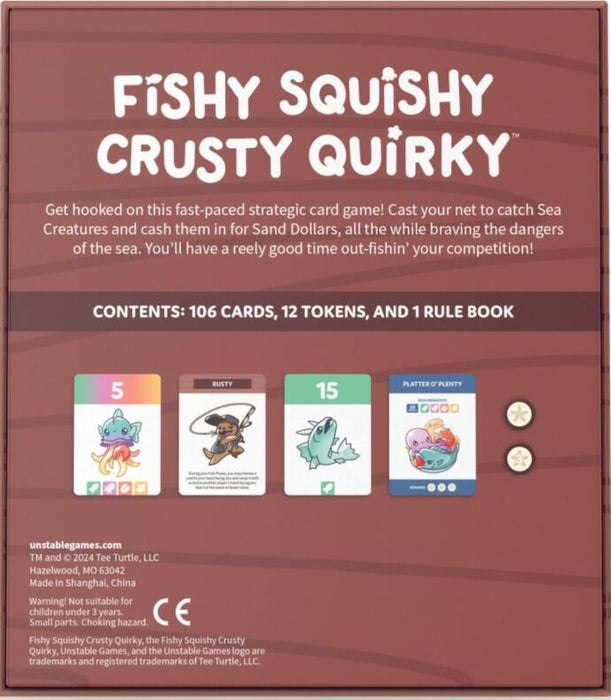 Fishy Squishy Crusty Quirky