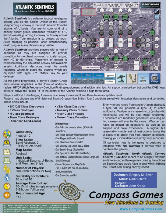 Atlantic Sentinels North Atlantic Convoy Escort 1942-43