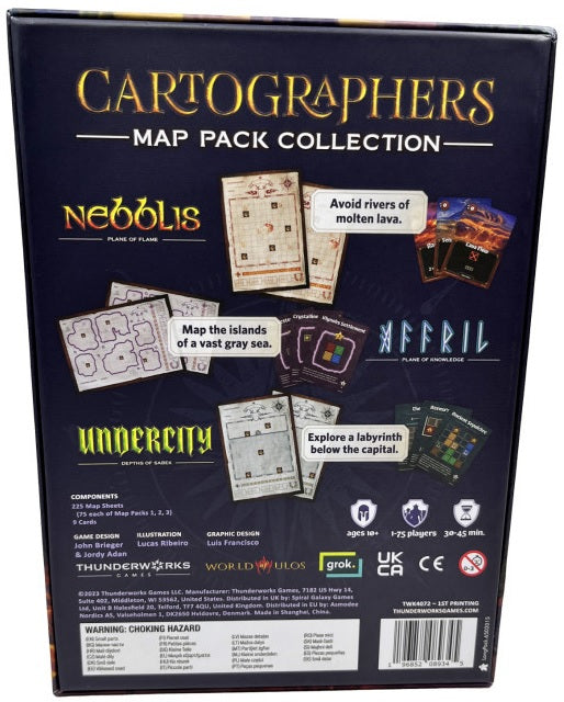 Cartographers Map Pack Collection
