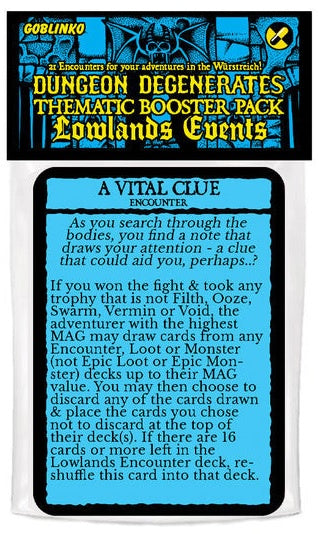 Dungeon Degenerates Lowlands Encounters Booster