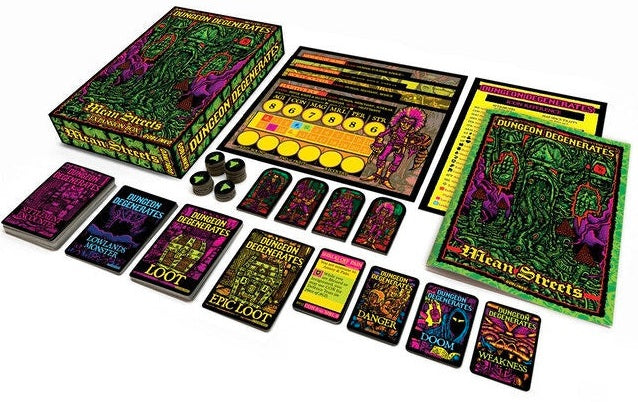 Dungeon Degenerates Mean Streets Expansion Box
