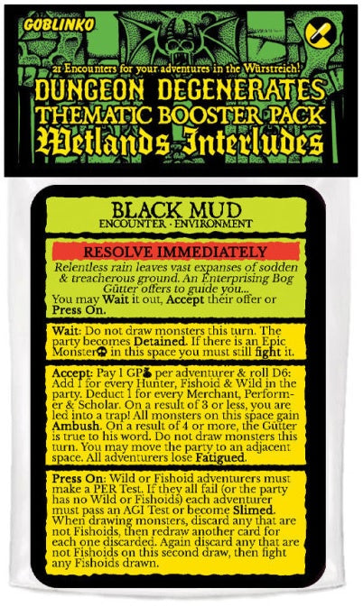 Dungeon Degenerates Wetlands Interludes Booster