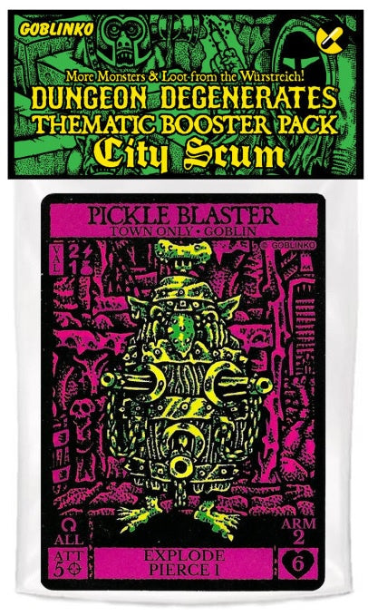 Dungeon Degenerates City Scum booster