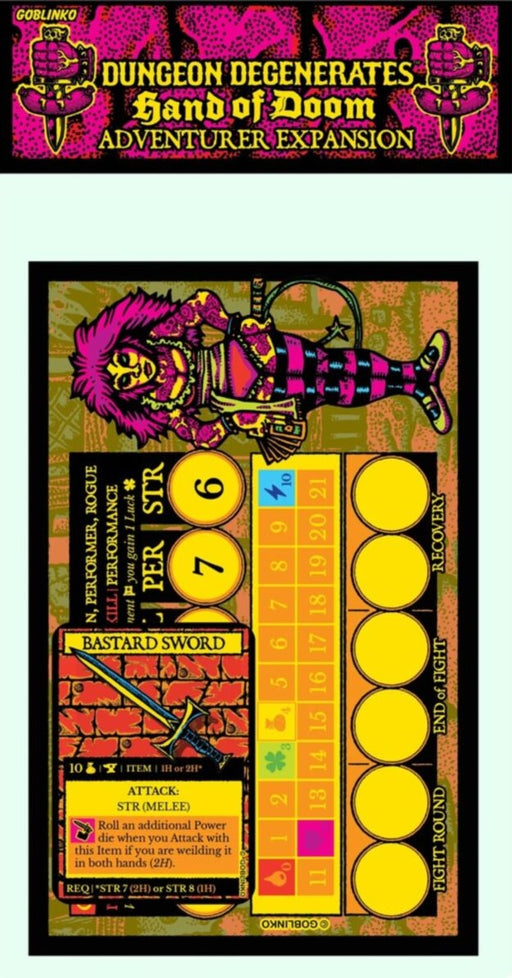 Dungeon Degenerates Adventurer Expansion