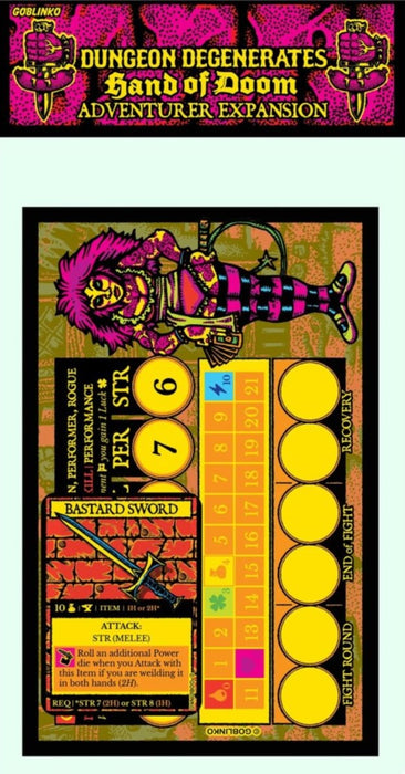 Dungeon Degenerates Adventurer Expansion