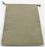 Dice Bag Suedecloth Large Grey