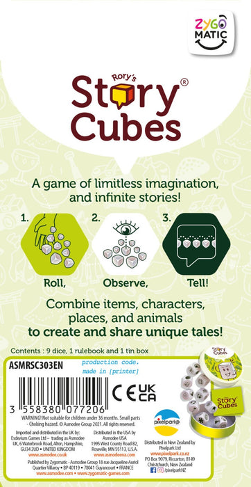 Rory's Story Cubes Voyages Blister Pack