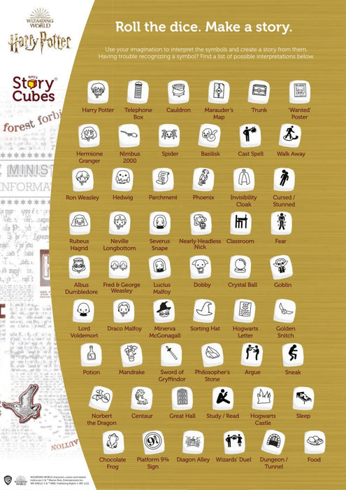 Rory's Story Cubes Harry Potter Magnetic Box