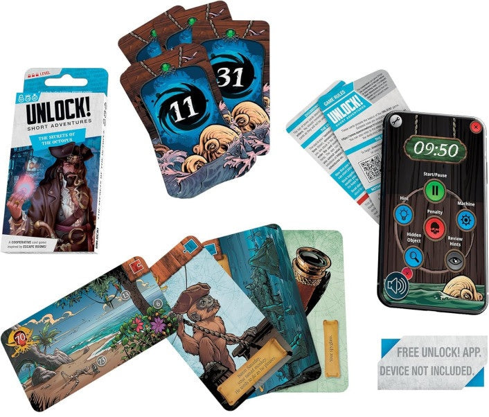 Unlock! Short Adventures #6 - The Secrets of the Octopus