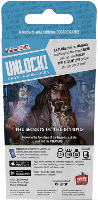 Unlock! Short Adventures #6 - The Secrets of the Octopus