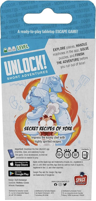 Unlock! Short Adventures #1 - Secret Recipes of Yore