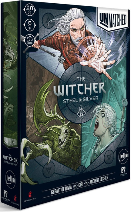 Unmatched The Witcher Steel and Silver