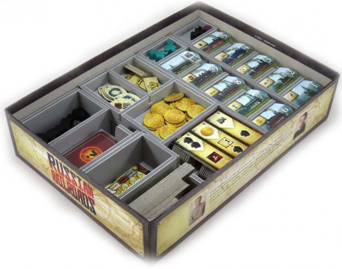 Folded Space Game Inserts - Russian Railroads