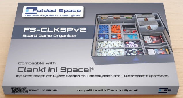 Folded Space Game Inserts Clank! In Space + Expansions
