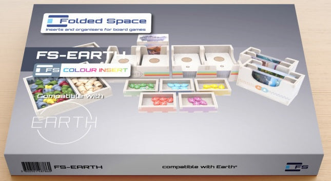 Folded Space Game Colour Inserts Earth