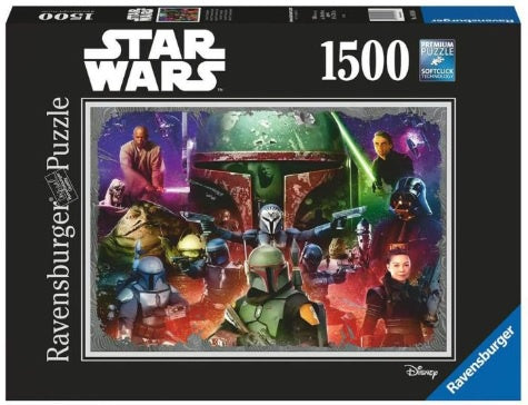 Ravensburger Star Wars Boba Fett Bounty Hunter 1500 Piece Jigsaw Puzzle