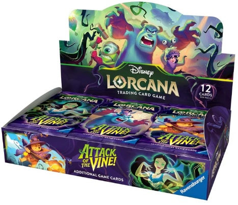Disney Lorcana TCG Attack of the Vine Booster Box