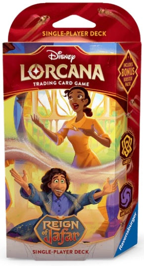 Disney Lorcana TCG Reign of Jafar Starter Deck Amber & Amethyst