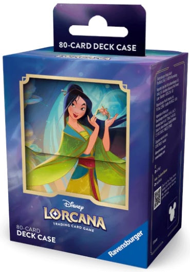 Disney Lorcana TCG Fabled Deck Box Mulan