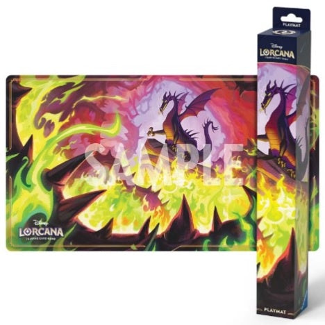 Disney Lorcana TCG Winterspell Playmat Dragonfire