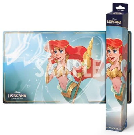 Disney Lorcana TCG Winterspell Playmat Ariel Sonic Warrior