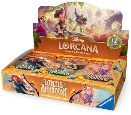 Disney Lorcana TCG Wilds Unknown Booster Box