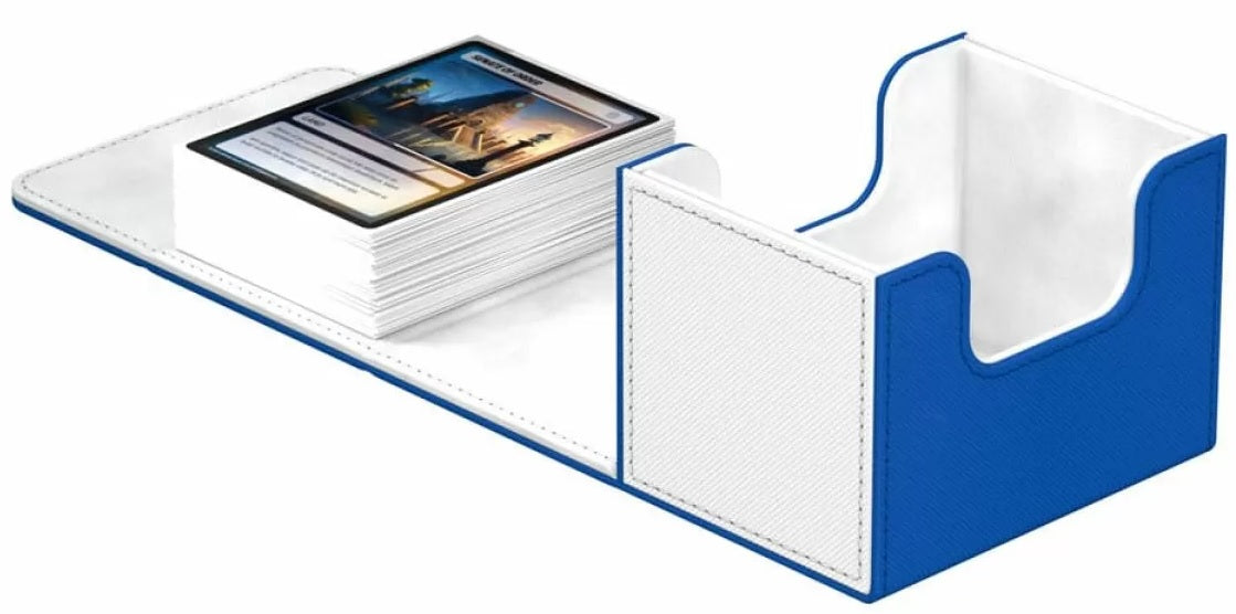 Ultimate Guard Synergy Sidewinder 100+ Blue/White Deck Box