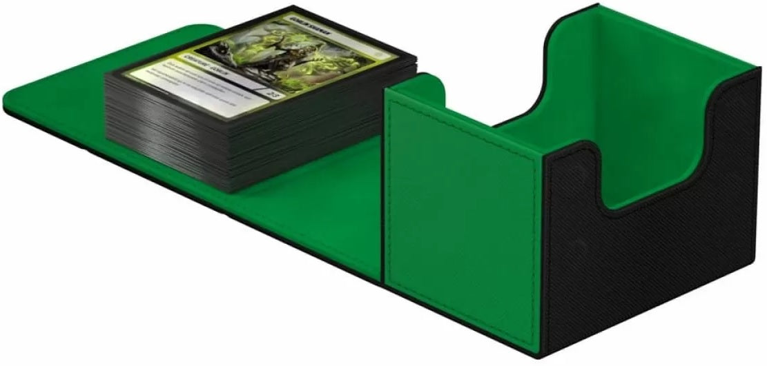 Ultimate Guard Synergy Sidewinder 100+ Black/Green Deck Box