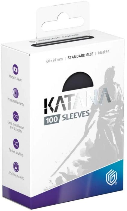 Sleeves Ultimate Guard Katana Standard Size Obsidian Shard