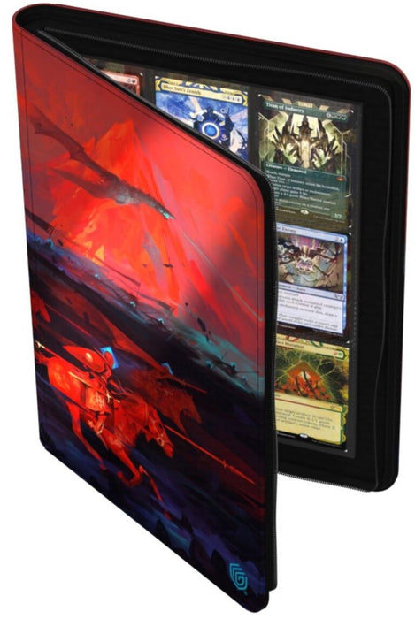 Ultimate Guard Portfolio XenoSkin Zipfolio 360 2024 Exclusive Dominik Mayer Crowned With Fire