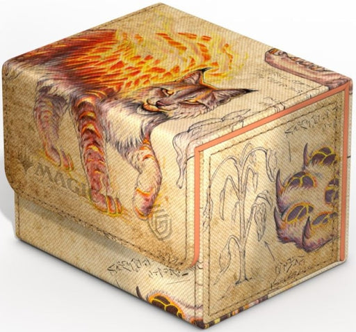 Ultimate Guard Deck Box XenoSkin Sidewinder 100+ MTG: Bloomburrow – Sunspine Lynx