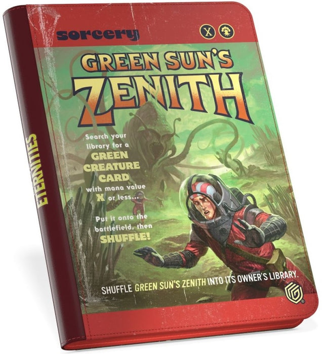 Ultimate Guard Portfolio XenoSkin Zipfolio 360 MTG Edge of Eternities Green Sun's Zenith