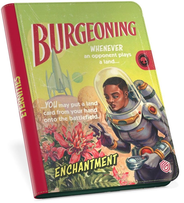 Ultimate Guard Portfolio XenoSkin Zipfolio 360 MTG Edge of Eternities Burgeoning