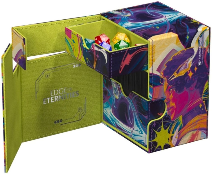 Ultimate Guard Deck Box XenoSkin Flip'n'Tray 133+ MTG Edge of Eternities Haliya & Tezzeret